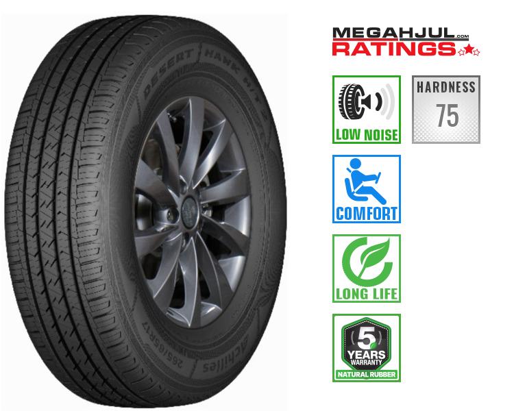 315/40R21 ACHILLES DESERT HAWK HT2 315/40 R21 111W prod. 4817 - GUMMI OK!