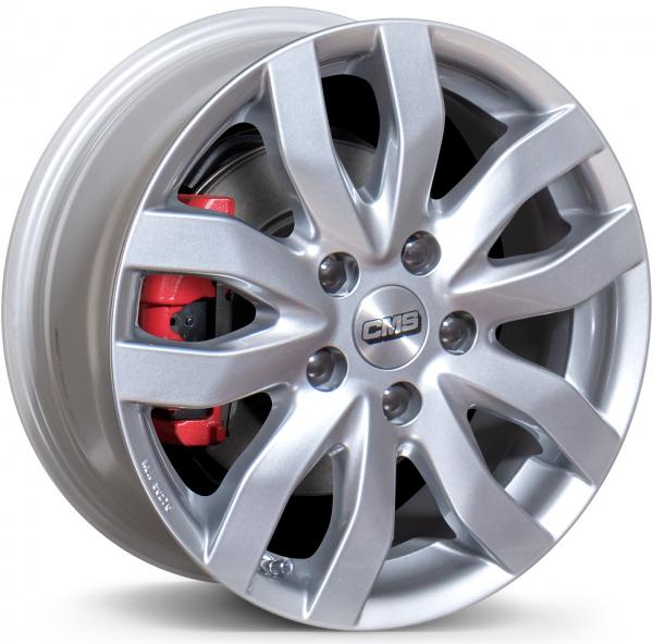 CMS C22 RACING SILVER 17X7.5 5-112 ET27 CB66.5