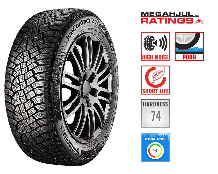 235/55R20 CONTINENTAL ICE CONTACT 2 DOT18 235/55 R20 105T