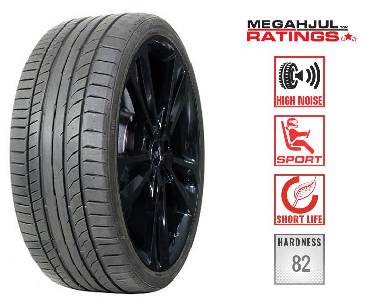 255/55R19 CONTINENTAL SPORTCONTACT 5 255/55 R19 111Y