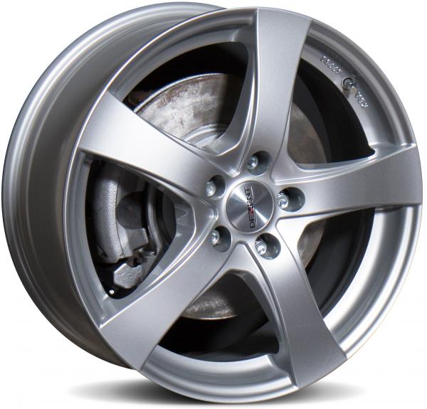 DEZENT RE SILVER 17X7.5 5-114.3 ET45 CB67.1