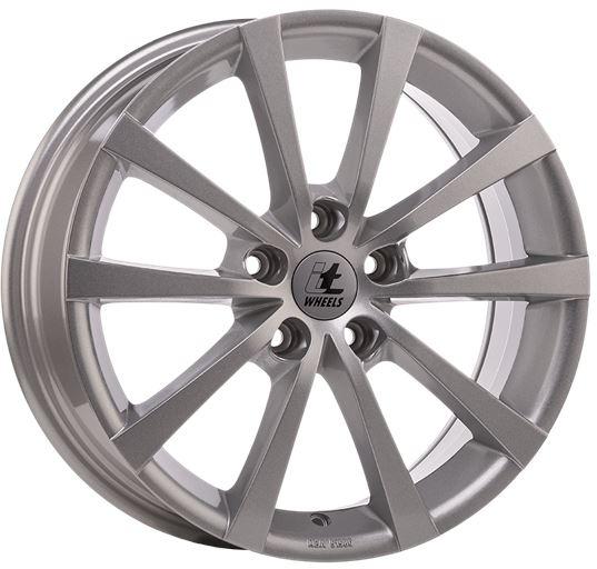 IT WHEELS ALICE SILVER 16x6.5 5-100 ET40 CB57.1