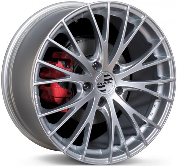 MAK RENNEN SILVER 19X9.5 5-130 ET45 CB71.6 BALL
