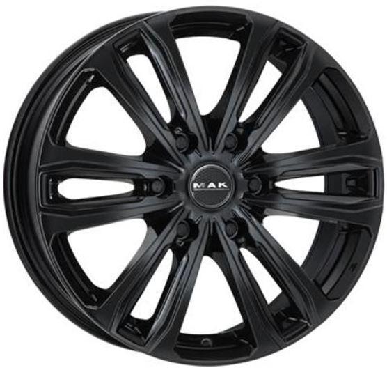 MAK SAFARI 6 GLOSS BLACK 17x7.5 6-139.7 ET33 CB100.1