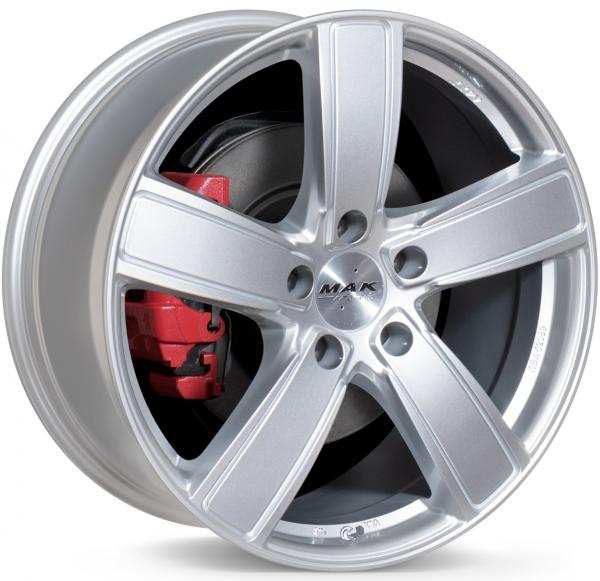 MAK TURISMO SILVER 20x9.5 5-130 ET71 CB71.6