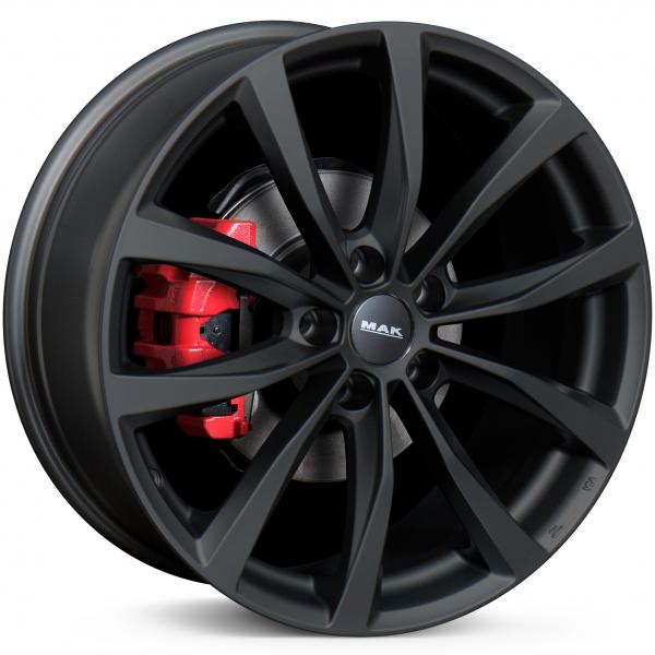 MAK WOLF MATT BLACK 19X8.5 5-114.3 ET40 CB64.1