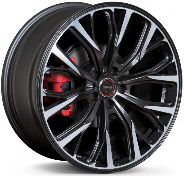 MOMO RF02 MATT BLACK DC 20x11 5-120 ET37 CB74.1