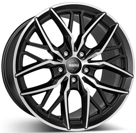 MOMO SPIDER MATT BLACK DC 19X8.5 5-112 ET30 CB79.6