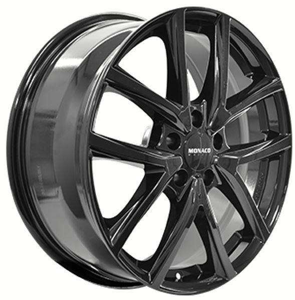 MONACO CL2 GLOSS BLACK 17x7 5-108 ET45 CB70.1