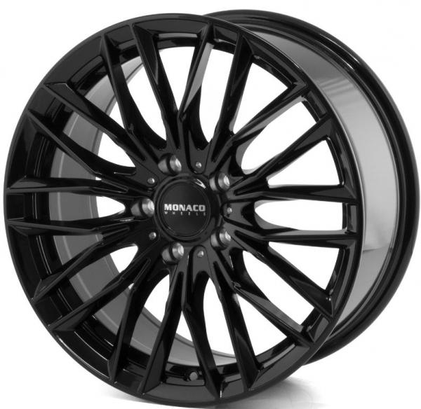 MONACO GP2 GLOSS BLACK 21x9.5 5-112 ET22 CB66.5