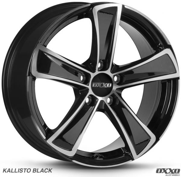 OXXO KALLISTO BLACK 17X8 5-112 ET41 CB66.6