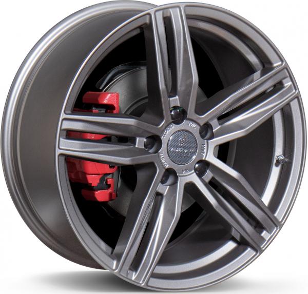 PH BREDA GUNMETAL 17x7 5-112 ET46 CB57.1 BALLSEAT R13