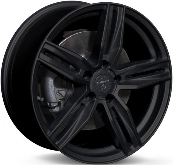 PH EDITION II BREDA MATT BLACK 17x7 5-100 ET45 CB60.1