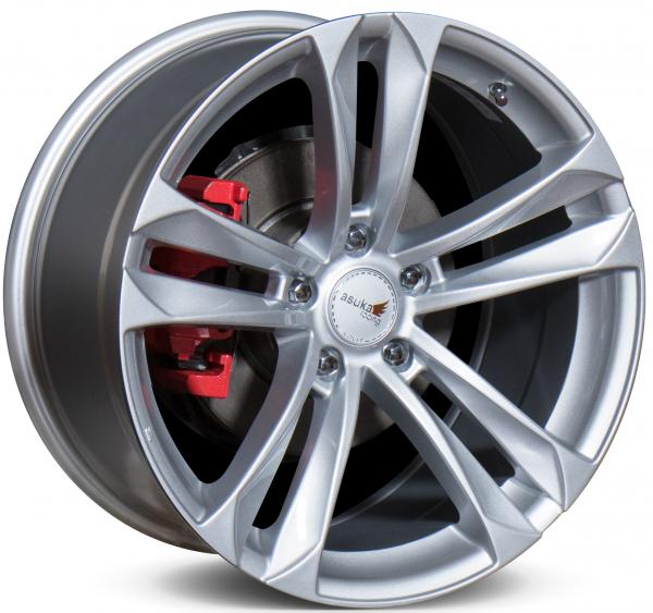 YSM 038 SILVER 20X9.5 5-120 ET45 CB74.1