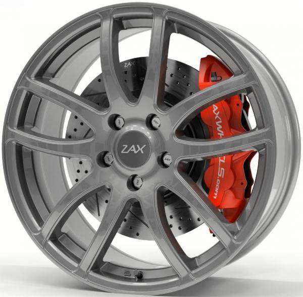 ZAX EV499 GLOSS GUNMETAL 17x7 4-108 ET32 CB65.1 - LIGHT WEIGHT