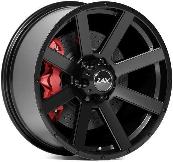 ZAX H107S SATIN BLACK 17x9 6-135 ET30 CB87.1