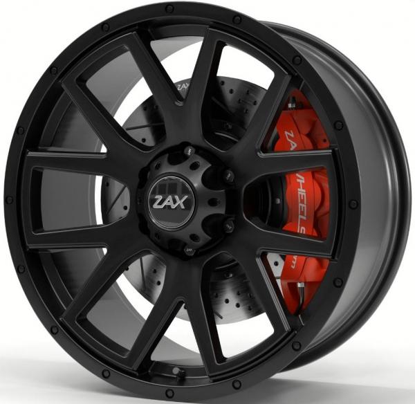 ZAX H161 SATIN BLACK 17x8 6-135 ET20 CB87.1