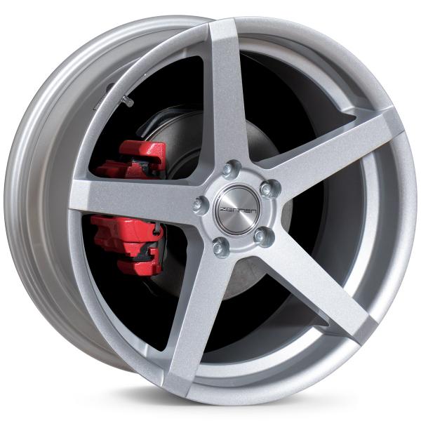 ZENNEN ZP6 SILVER 19X8.5 5-114.3 ET38 CB67.1