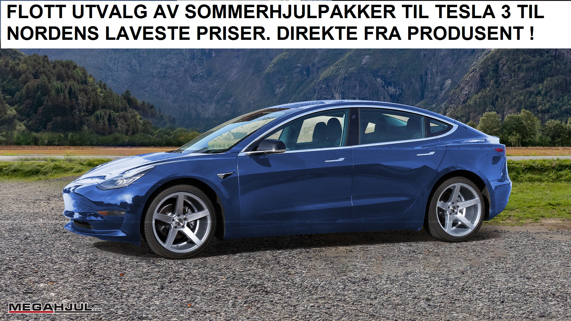 tesla-model-3-sommerfelger-sommerdekk-sommerhjul-tilbud-beste-pris